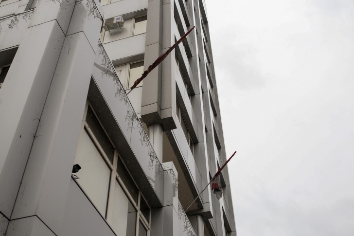 Zastave na gradskoj kući