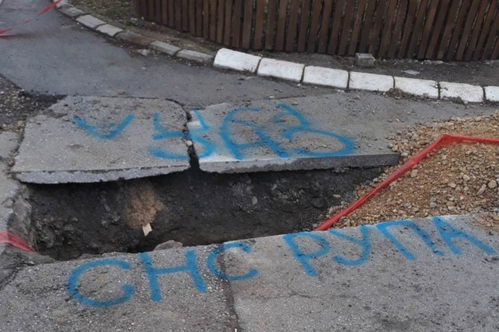 Ulica 25. maj u Novom Naselju