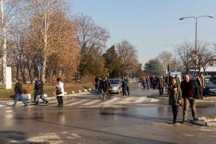 Organizovano put Beograda na doček Putina