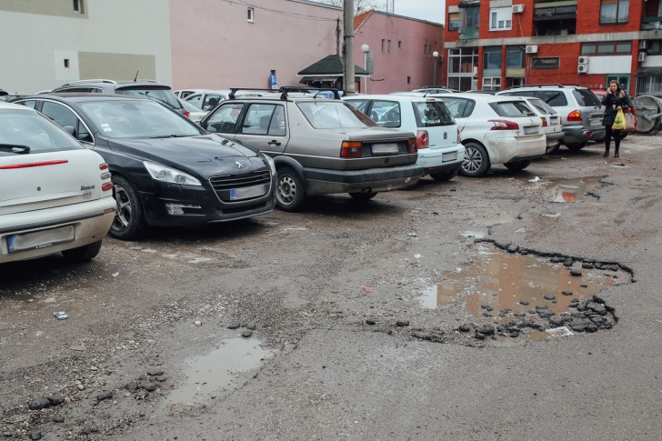 Parking u centru grada