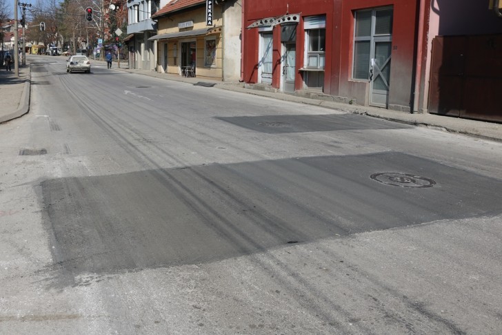 Radovi u Ulici vojvode Mišića
