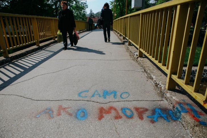Grafit na mostu