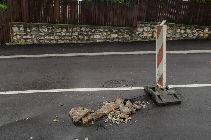 Oštećenja na Ulici Jakova Nenadovića