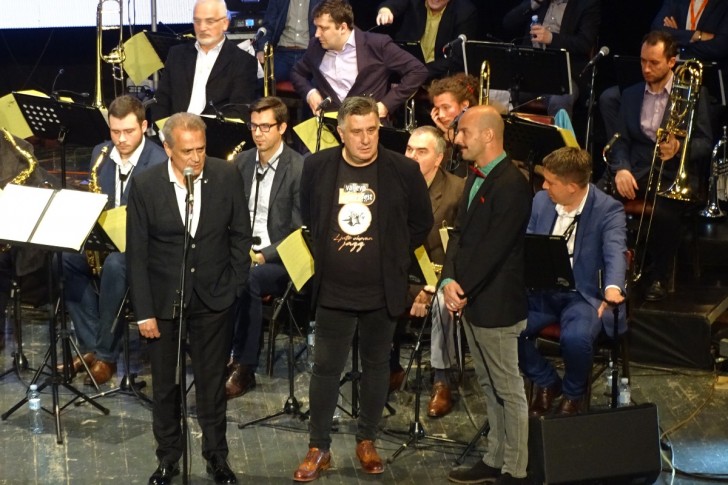 Aleksandar Gajović i Slobodan Gvozdenović na Džez festu (2019.)