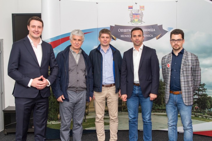Boban Janković i učesnici Karavana kulture govora 