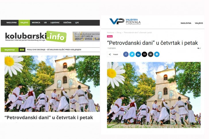 Ptrovdanski dani Kolubarski.info - Valjevskapodvala