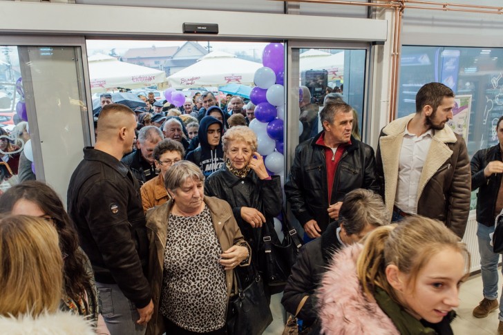 Otvaranje supermarketa Europrom