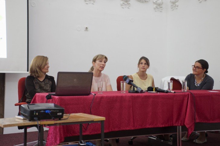 Gordana Avramović, Vera Vaš, Jelisaveta Novaković i Olga Svoboda