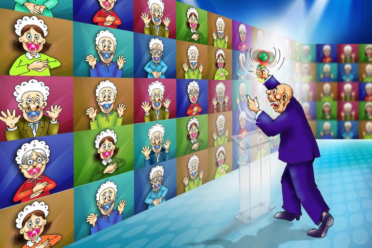 Karikatura Dušana Arsenića