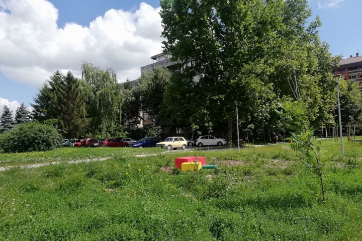 Trava na novom igralištu