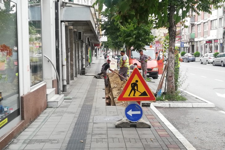 Radovi u Karađorđevoj (avgust 202.)