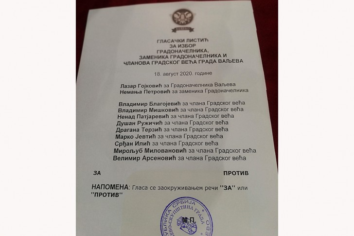 Glasački listić