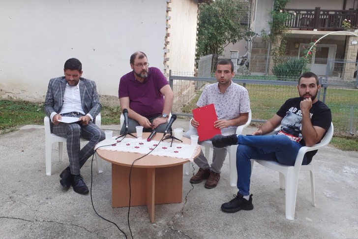 Govornici na obeležavanju sto godina Ljiga