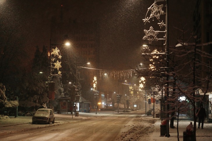 Sneg u Valjevu (10.01.2021.)