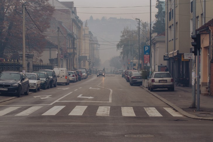 Jako zagađen vazduh u Valjevu