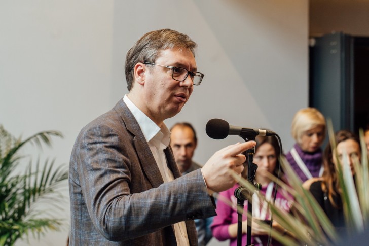Aleksandar Vučić (hotel Crni vrh 2019.)