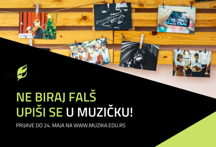 Ne biraj falš, upiši se u muzičk