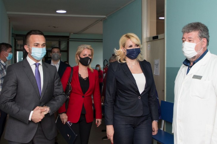 Kisić i Janković u Domu zdravlja u Mionici