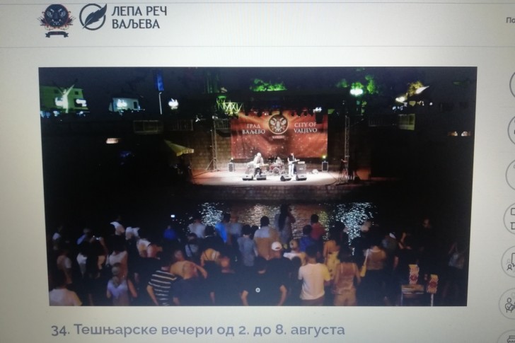 Lepa reč Valjeva - najava Tešnjarskih