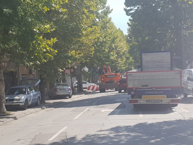 Počeli radovi u Ulici Vuka Karadžića - fotka PR službe (6.09.)