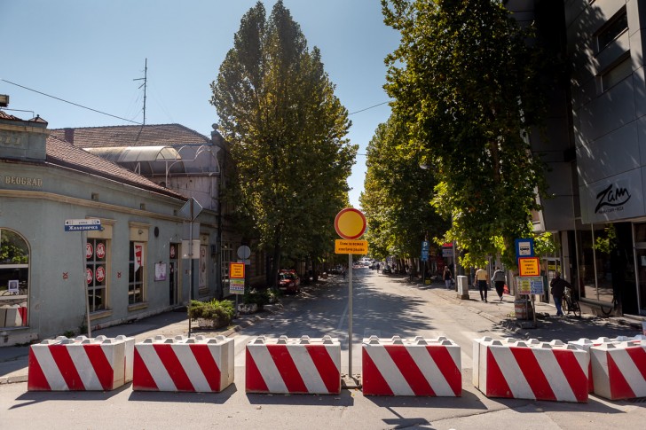 Nema radova u Ulici Vuka Karadžuća (7.09.)