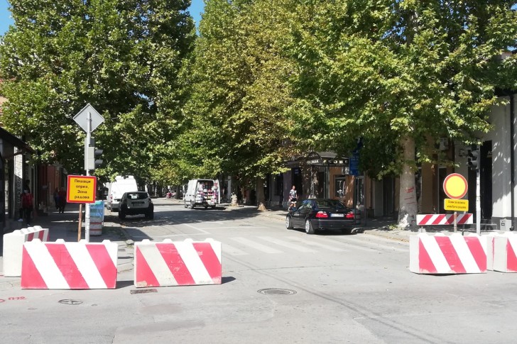 Nema radova u Ulici Vuka Karadžuća (6.09.)