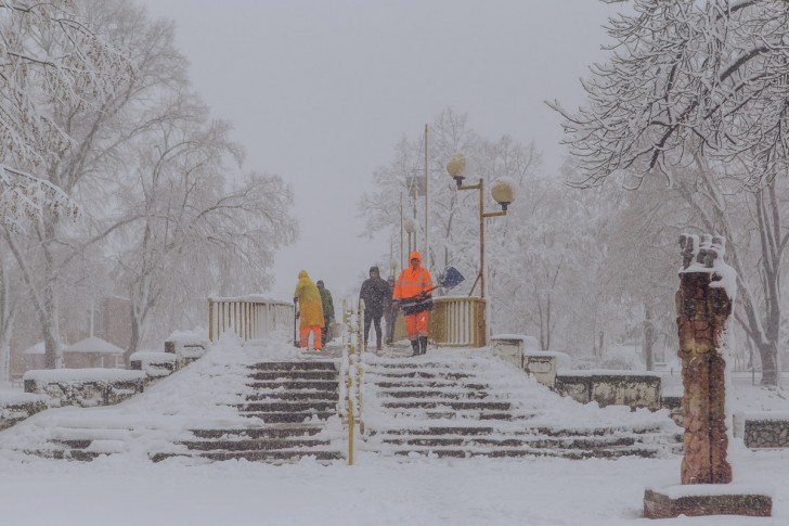 Sneg u Valjevu (12.12. 2021.)
