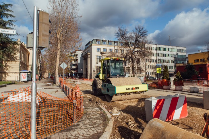 Radovi u Ulici Vuka Karadžća (drugi deo)