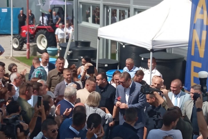 Aleksandar Vučić u Osečini