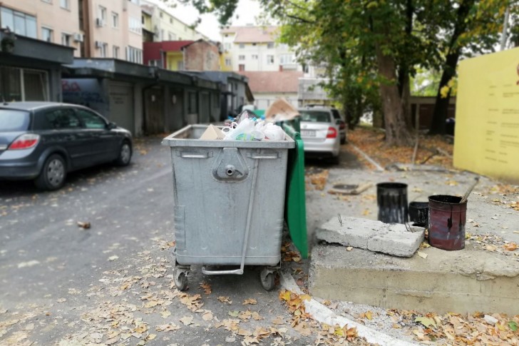 Novo mesto za kontejnere