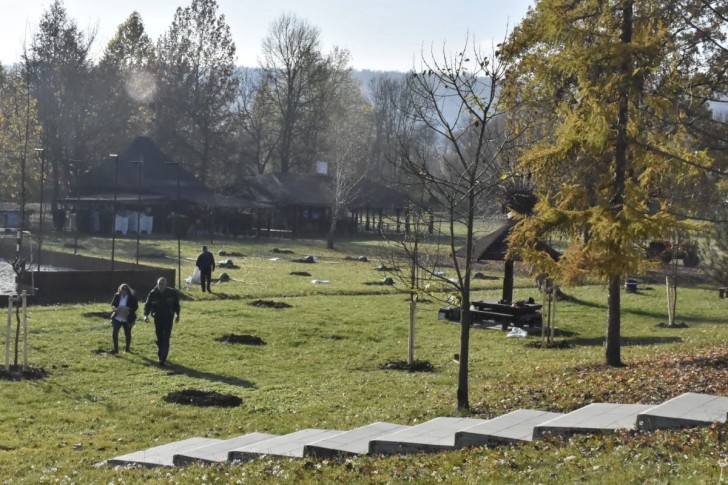 Posađeno drveće u SRC Petnica