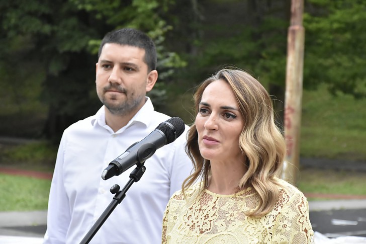 Lazar Gojković i Nikolina Đujić