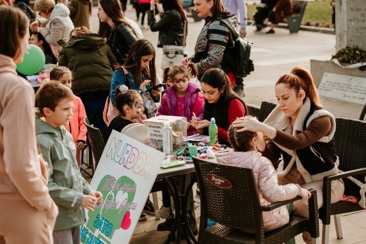 Humanitarna akcija na Gradskom trgu