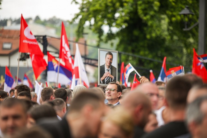 Predizborni skup SNS