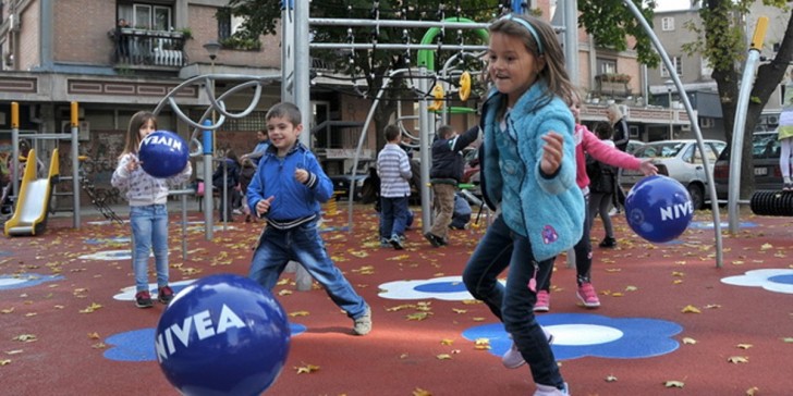 Nivea dečje igralište u Kragujevcu (foto: www.sumadijapress)