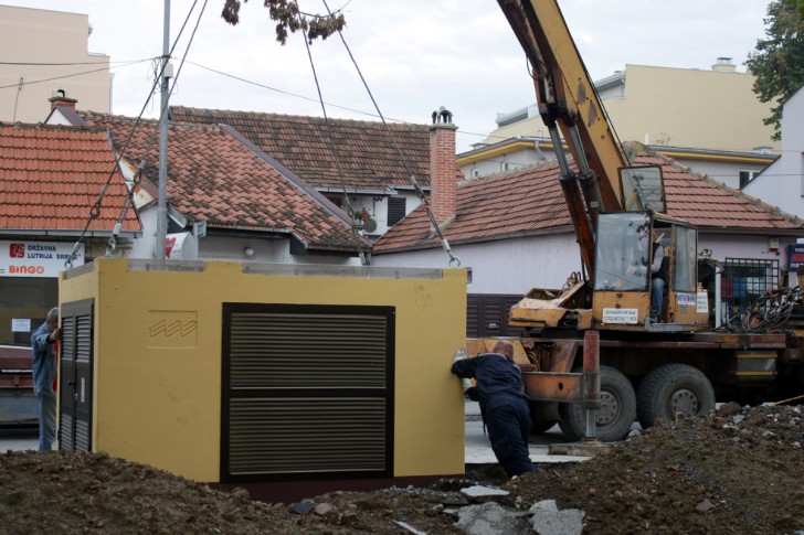 Postavljanje trafo stanice