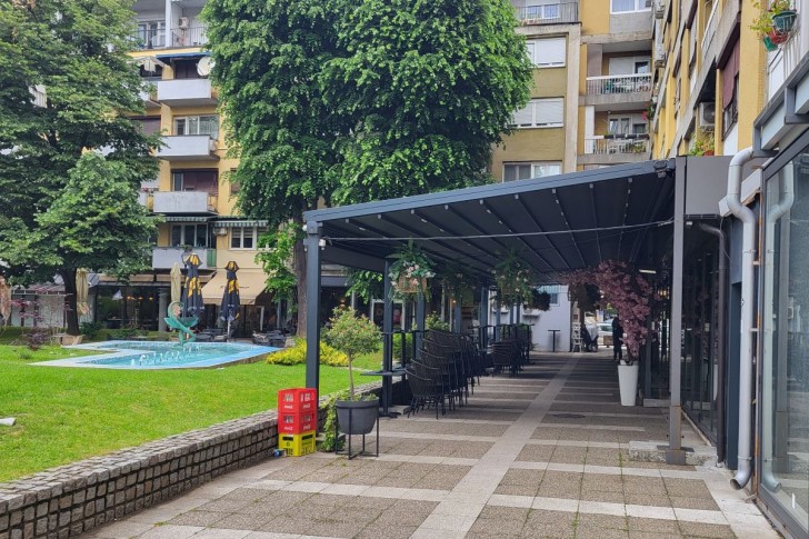 Letnja bašta na Desankinom vencu