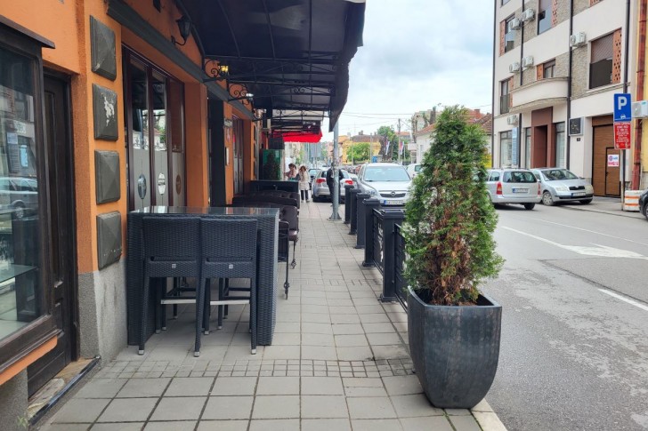 Bašta u Ulici vojvode Mišića
