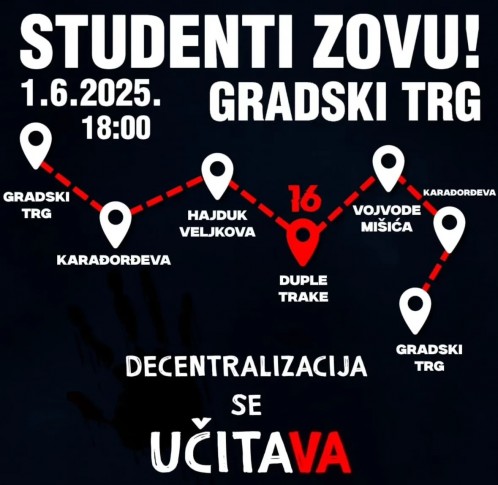 Protest Vostani Serbije