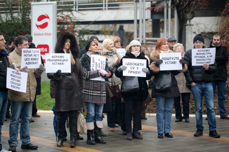 Protest advokata