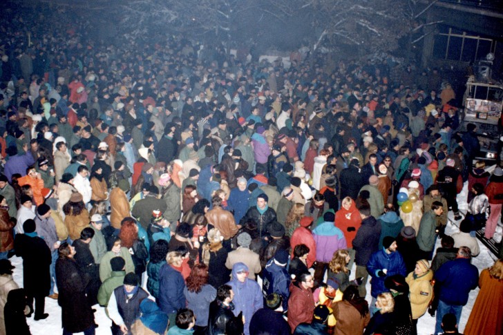 Srpska Nova godina 1997. na Trgu
