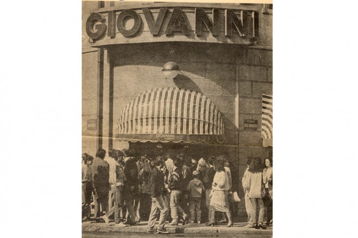 Robna kuća Đovani, 1990.