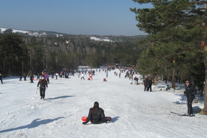 Ski staza Divčibare centar 