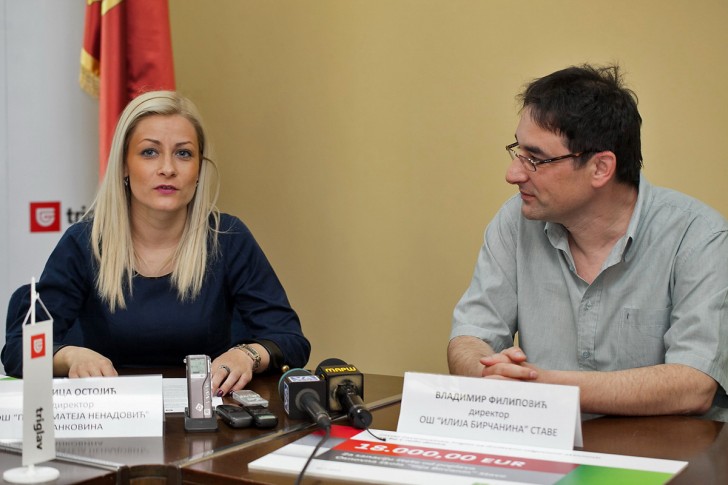 Milica Ostojić i Vladimir Filipović