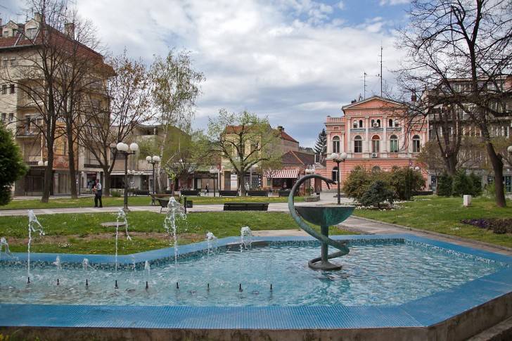 Fontana na Desankinom vencu