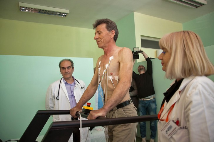 Pacijent na testu opterećenja