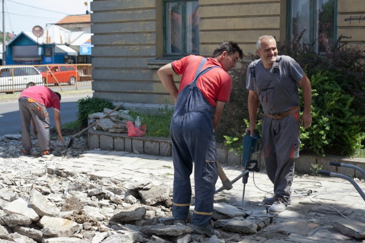 Radovi kod Vukovog spomenika