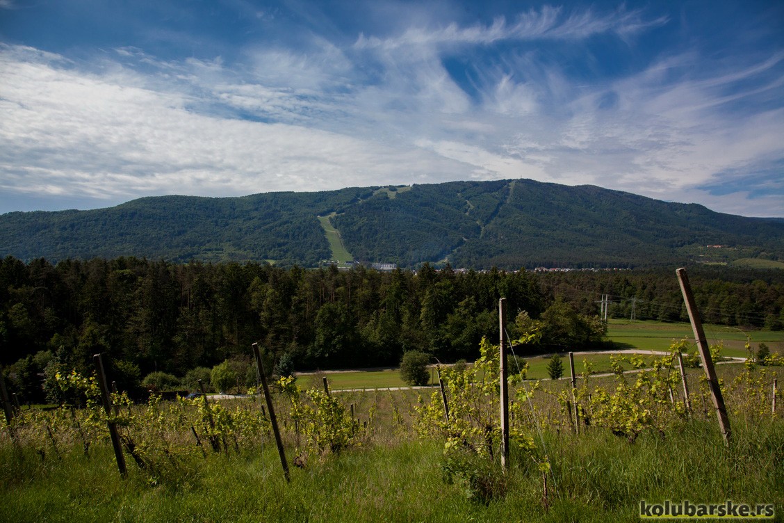 Pogled na Pohorje