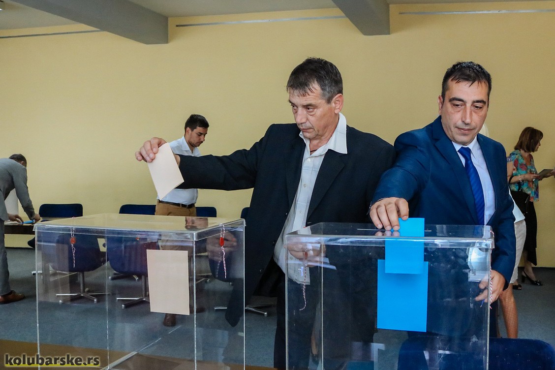 Glasanje za predsednika  i zamenika Skupštine