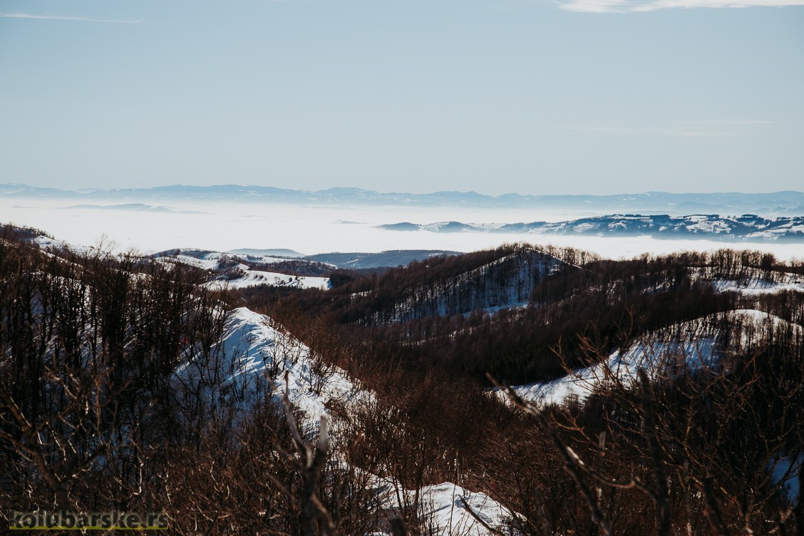 Pogled sa Velikog Povlena